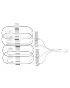 SCIG Set, 36" Quad-furcated Subcutaneous Infusion Set, 6mm, 27 gauge