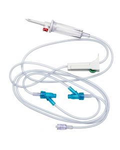 Primary Gravity IV Set with 2 SafeDAY™ Injection Sites and 1 SafeLine® Injection Site