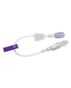 CARESITE® Micro 8" Smallbore Extension Set with STEADYCare™ Wedge, 0.3 mL