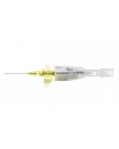 Cathena™ Safety IV Catheter with BD Multiguard™ Technology, 24 G x 0.75" with Wings, Instaflash™ Needle Technology and Vialon™ Catheter Material