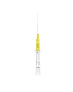 Introcan Safety® 2 Deep Access IV Catheter 24 G. x 32 mm, PUR, Straight, Multi-Access Blood Control