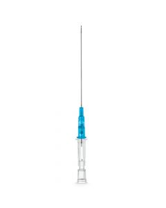 Introcan Safety® 2 Deep Access IV Catheter 22 G. x 64 mm, PUR, Straight, Multi-Access Blood Control
