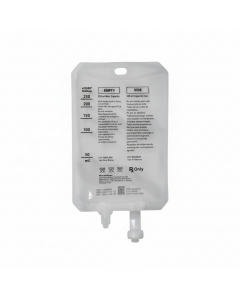 EzSURE™ Empty IV Fluid Bag, 2-Port, High Flow Needle-Free, 250 mL