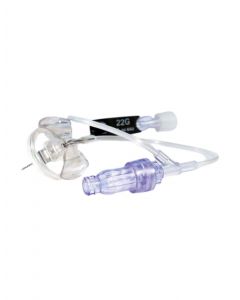 Surecan™ Safety II Port Access Needle Set with Caresite® Y Injection Site 20G x 1 in.