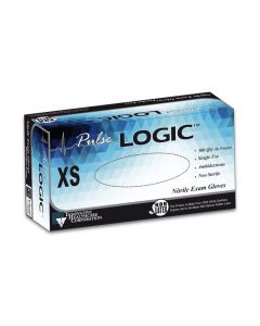 Pulse Logic Nitrile Exam Gloves, S