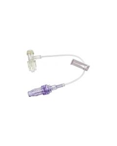 CARESITE® Needleless Connector, Bonded Small Bore T-port Extension Set, 7"