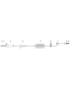 Zyno Z800 Admin Set, 105", 1.2 micron Filter, Universal Spike