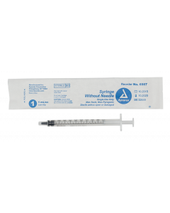 1 cc Luer Slip Syringe without Needle