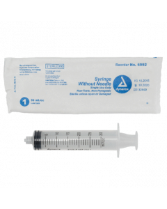 60 cc Luer Lock Syringe without Needle