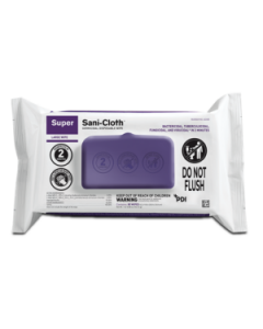 Super Sani-Cloth® Germicidal Disposable Wipe, Softpack