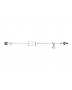 8" Smallbore IV Extension Set with 0.2 Micron Filter