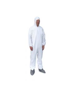 Suntech Cleanroom Bunny Suit, Front Zip, 3XL