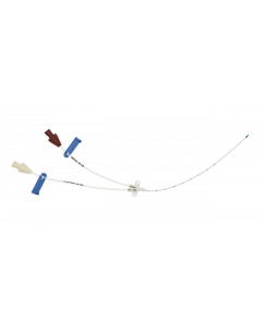 Pediatric Two-Lumen Central Venous Catheterization Set with Blue FlexTip® Catheter, 4 Fr. x 13 cm