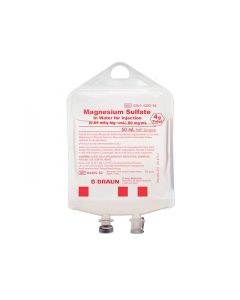 Magnesium Sulfate in Water for Injection, 4 g/50 mL