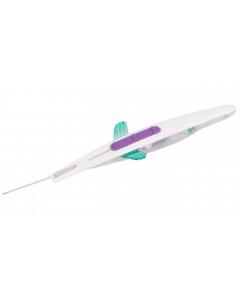 PowerGlide Pro™ Midline Catheter with Reinforced Tip Full Kit with GuardIVa® Antimicrobial Hemostatic IV Dressing and Probe Cover, 18g, 8cm