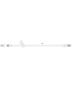 60" Macrobore Extension Set