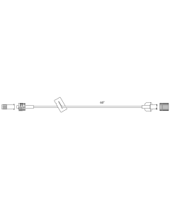 60" Microbore Extension Set
