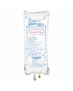 0.15% Potassium Chloride in 5% Dextrose and 0.45% Sodium Chloride Injection USP, 1000 mL