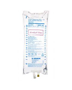 0.15% Potassium Chloride in 0.9% Sodium Chloride Injection, 1000 mL