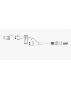 MaxZero™ Extension Set, Needleless Connector, 8"