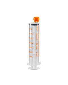 35mL Oral Syringe, Orange, Sterile