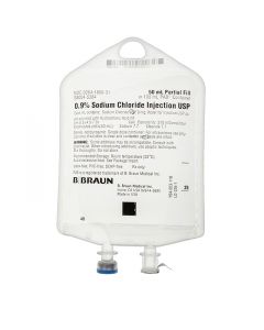 0.9% Sodium Chloride Injection USP, 50 mL Fill in 100 mL PAB® Container