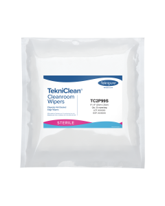 TekniClean® Sterile Polyester Knit Wiper, Sealed Edge, 9″x9″