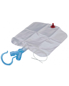 AirLife aerosol drainage bags with  “Y” adapter, Trach Elbow with Safety Valve