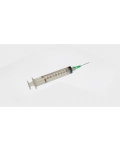 Syringe with Hypodermic Needle, 10mL, 21g x 1"