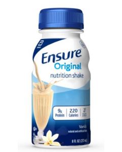 Ensure Original Shake, Vanilla, 8oz, Carton