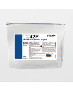 Vertex Pre-Wetted Wiper with 70% Isopropyl Alcohol, 12" x 12"