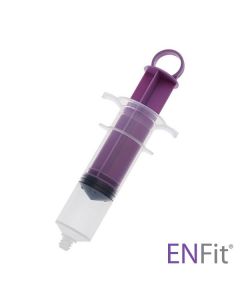 Enteral Feed Thumb Control Ring Syringe with ENfit Tip