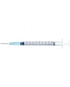BD tuberculin syringe with detachable needle, 1mL, 25g x .625"