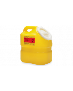 Chemotherapy Sharps Collector, 3 Gallon, Yellow