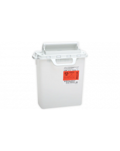 Sharps Container with Counterbalanced Door, 5.4 Quart