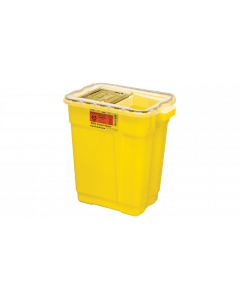 Chemotherapy Sharps Collector, 5 Gallon, Yellow