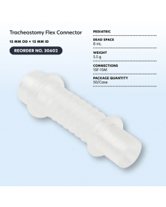 Tracheostomy Flex Connector, Pediatric
