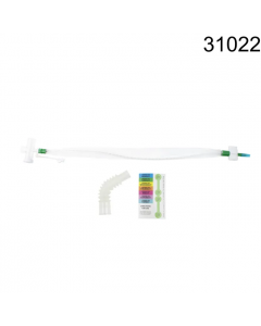 Closed Suction Endotracheal Catheter, T-Piece, 14 Fr