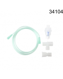 Nebulizer 6cc Cup, Standard Connector, 7' Tubing