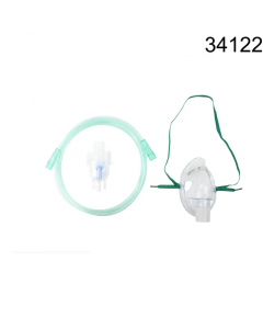 Nebulizer with Elongated Mask, 7' Tubing, Pediatric