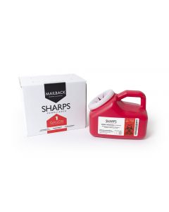 Sharps Mailback Container, 1 Gallon