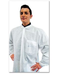 Disposable White Lab Coat, Sterile, 3XL