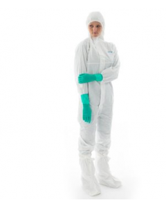 BioClean-D Coverall with Hood, Sterile, XL