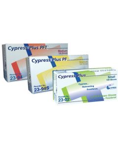 Cypress Plus Latex Glove, Smooth, XL
