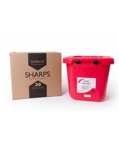 Sharps Mailback, 20 Gallon Container