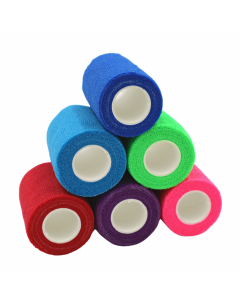 IMed Cohesive Bandages, Assorted Colors, 3" x 5 yards