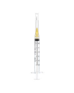 3mL Luer Syringe with Exchange Needle 21Gx1"