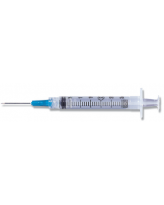 BD syringe/needle combination BD Luer-Lok™ tip, 3mL, 23g x 1.5"