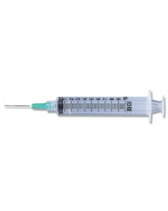 BD syringe/needle combination, 10mL, 21 g x 1"