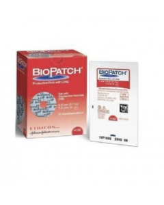 BioPatch 1, 7mm Antimicrob Drsg,10/Bx